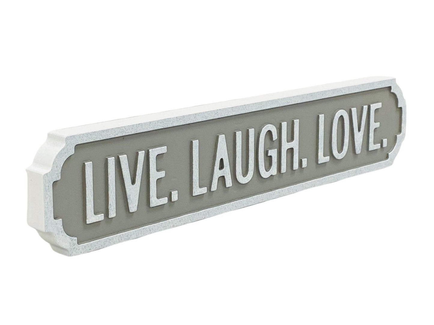Live, Laugh, Love | Vintage-Style Street Sign