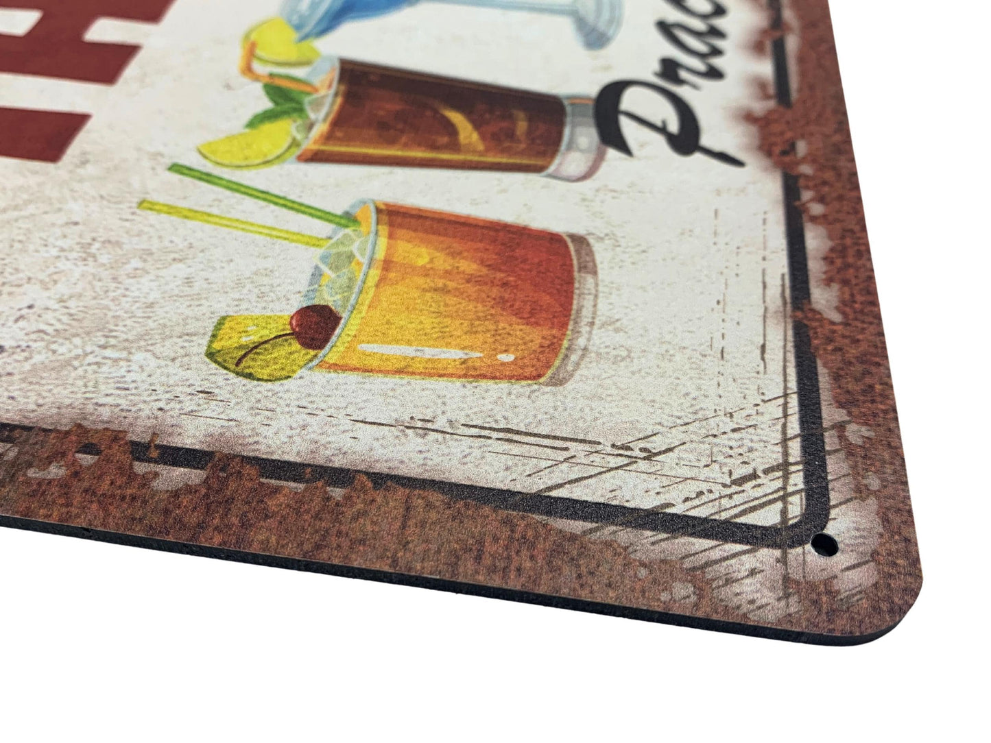 Personalised Allotment | Rustic Effect Metal Sign