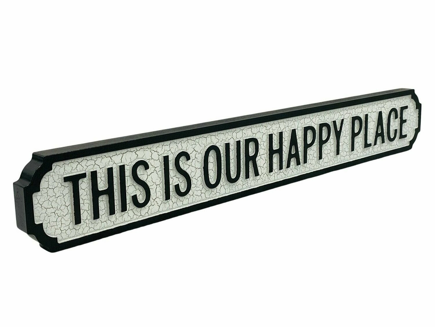 This Is Our Happy Place | Vintage-Style Street Sign