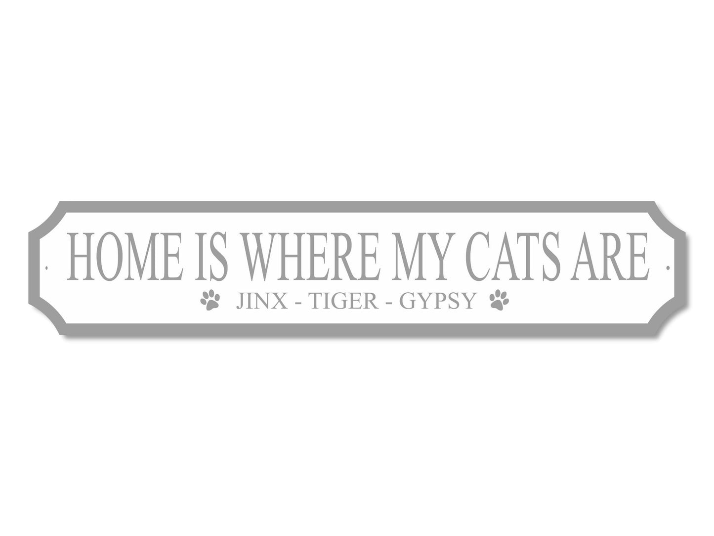 Personalised Dog Names | Acrylic Street Sign