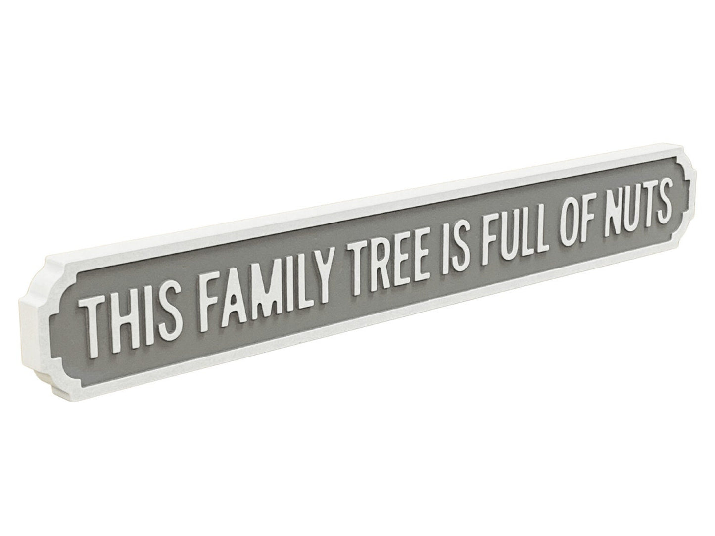 This Family Tree Is Full Of Nuts | Vintage-Style Street Sign