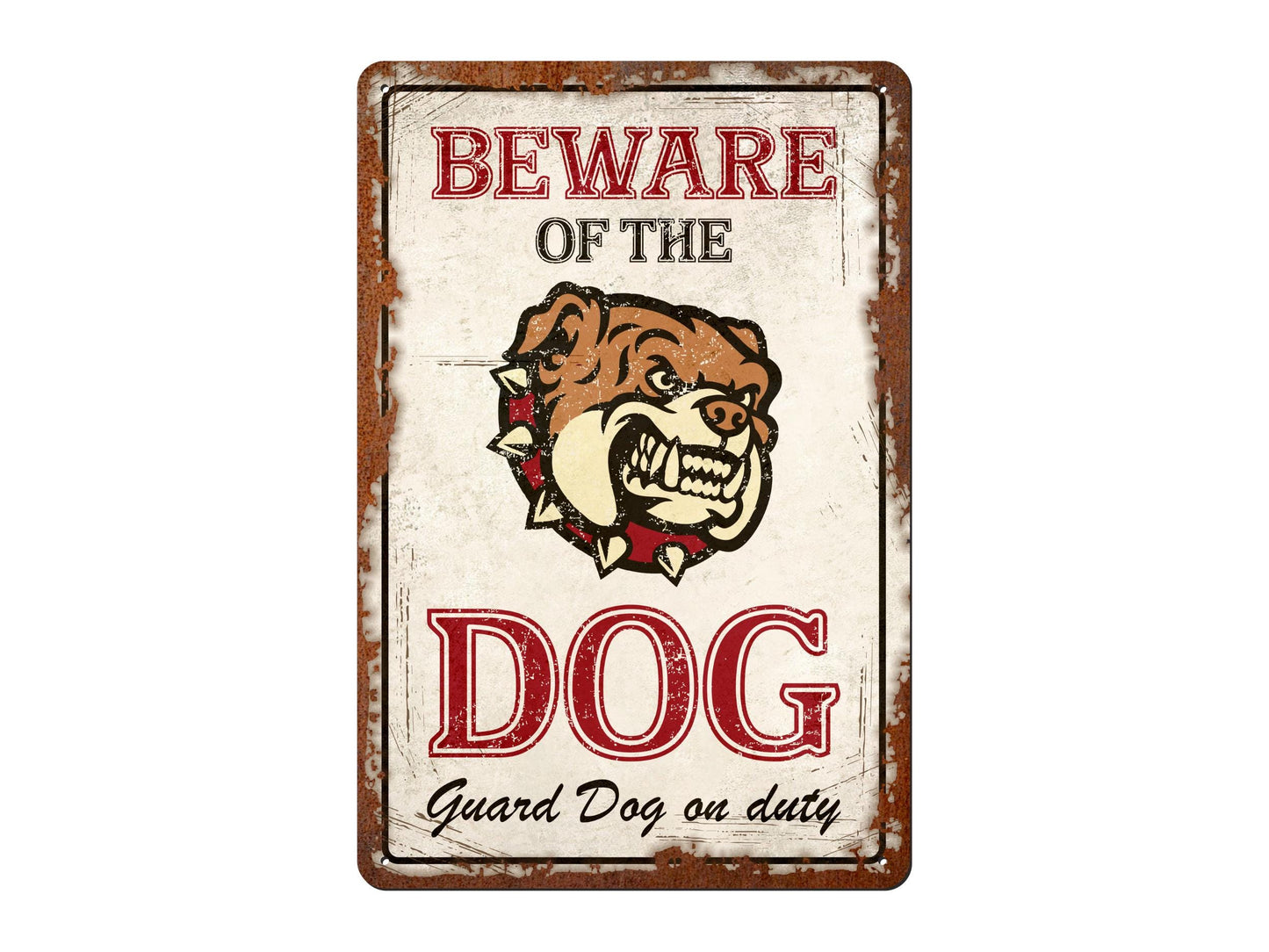 Beware of the Dog | Metal Sign