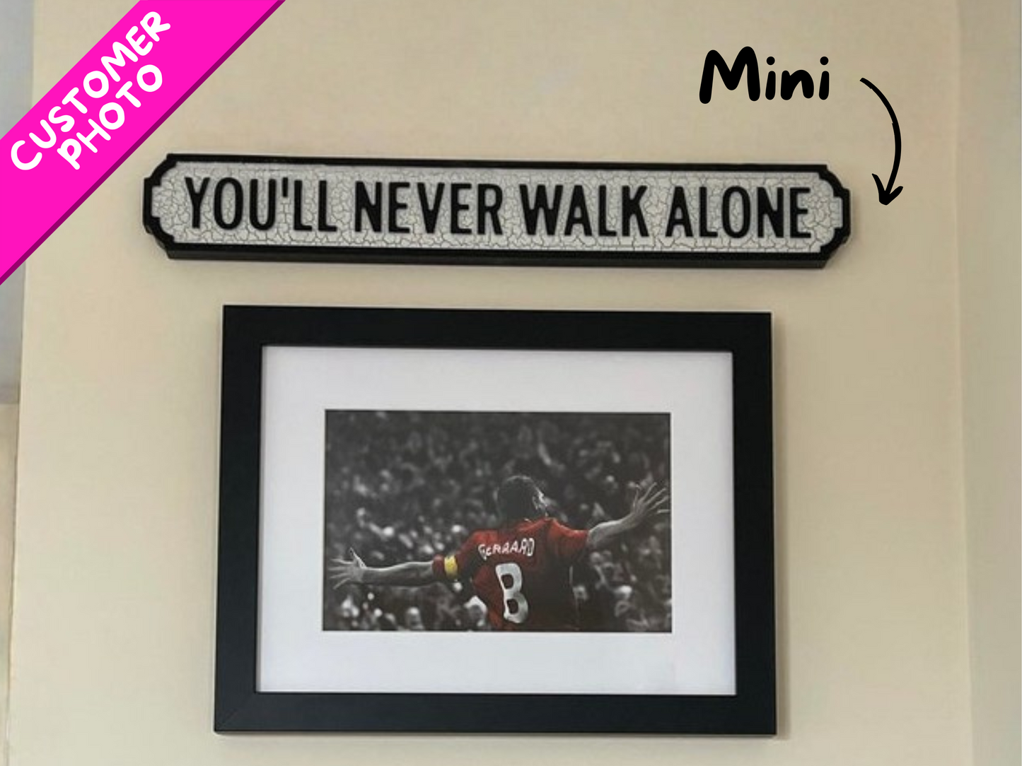 You'll Never Walk Alone | Vintage Street Sign