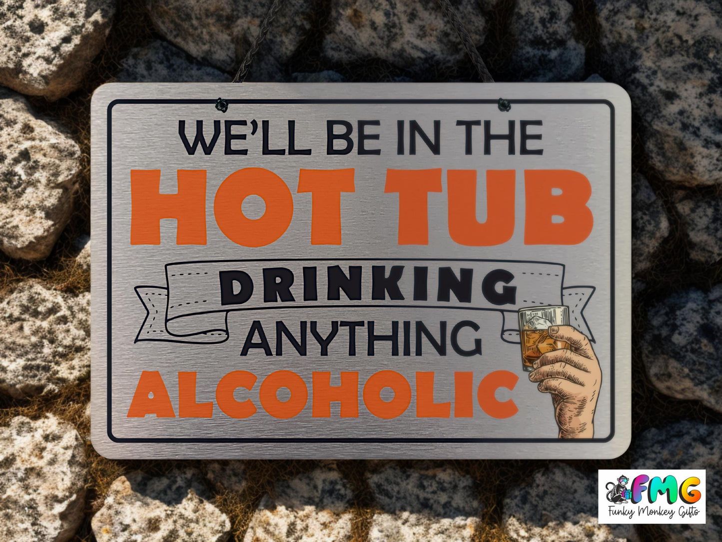 Hot Tub | Metal Signs (Multiple designs)
