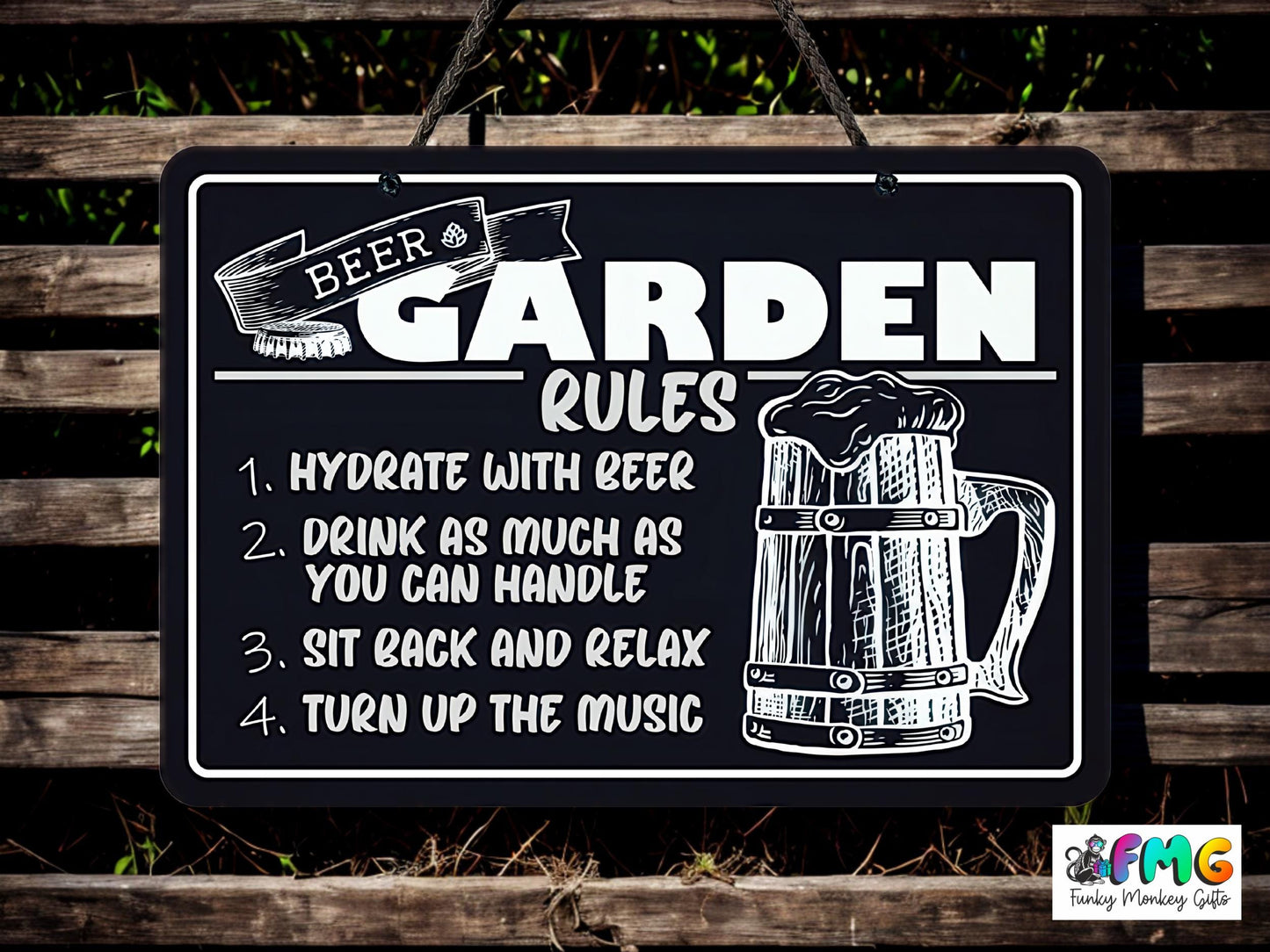 Garden Bar | Metal Signs (Multiple designs)