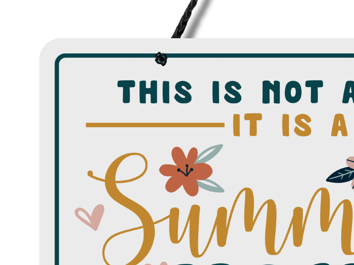 Summer House | Metal Sign