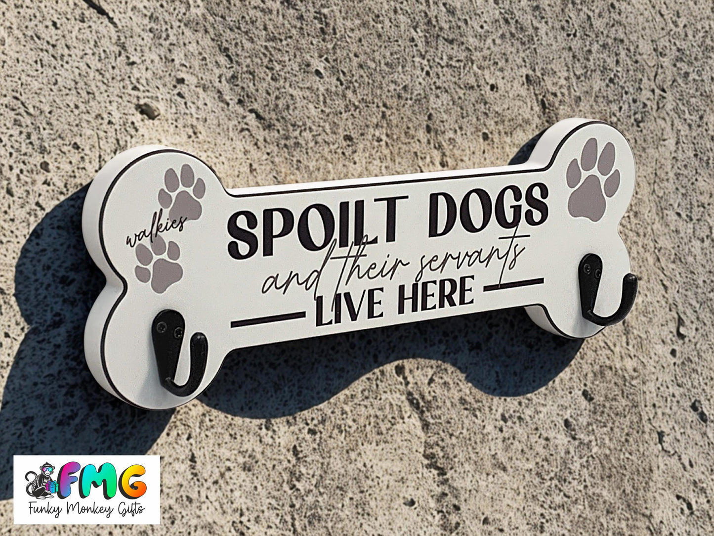 Dog Quotes | Bone-Shaped Lead Hanger