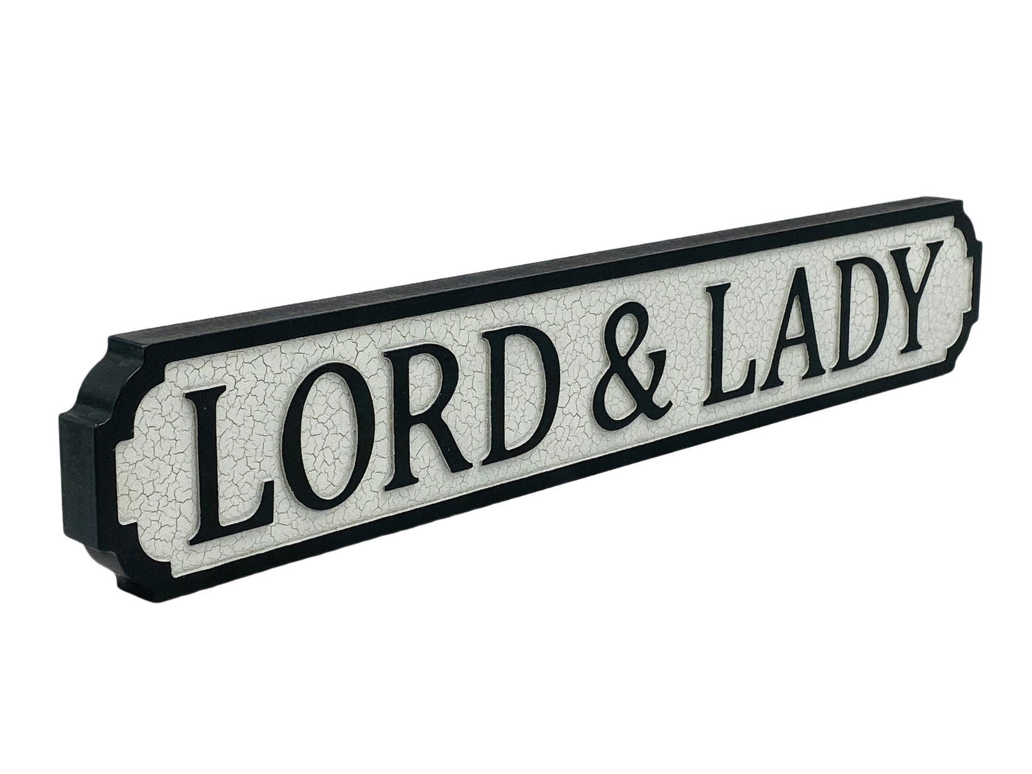 Lord & Lady | Vintage-Style Street Sign