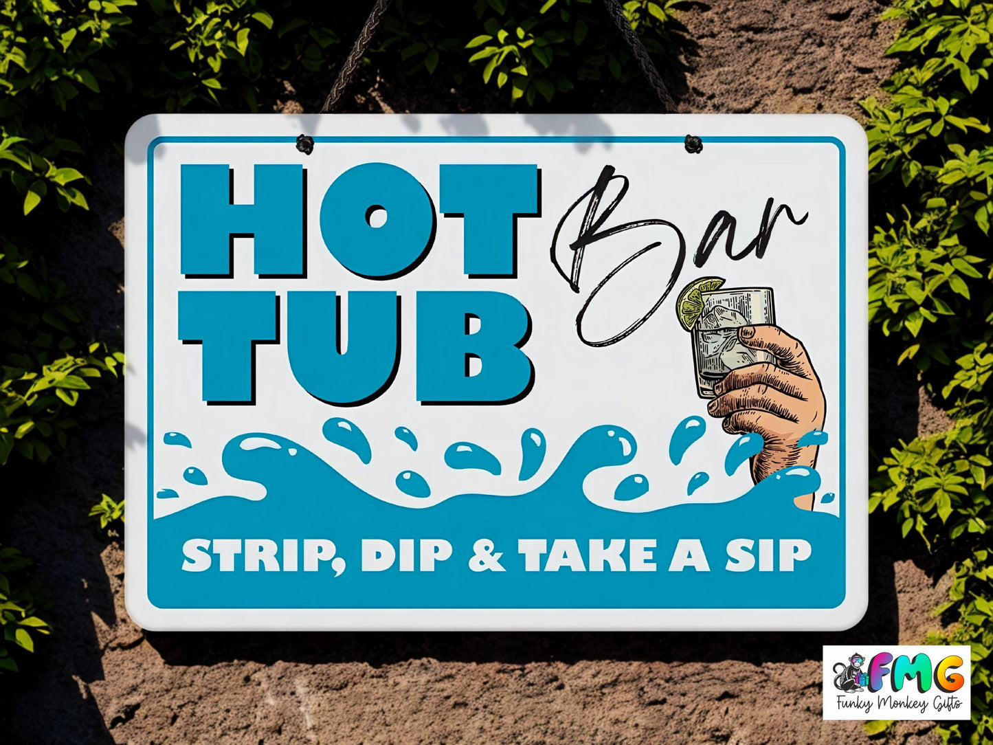 Hot Tub | Metal Signs (Multiple designs)