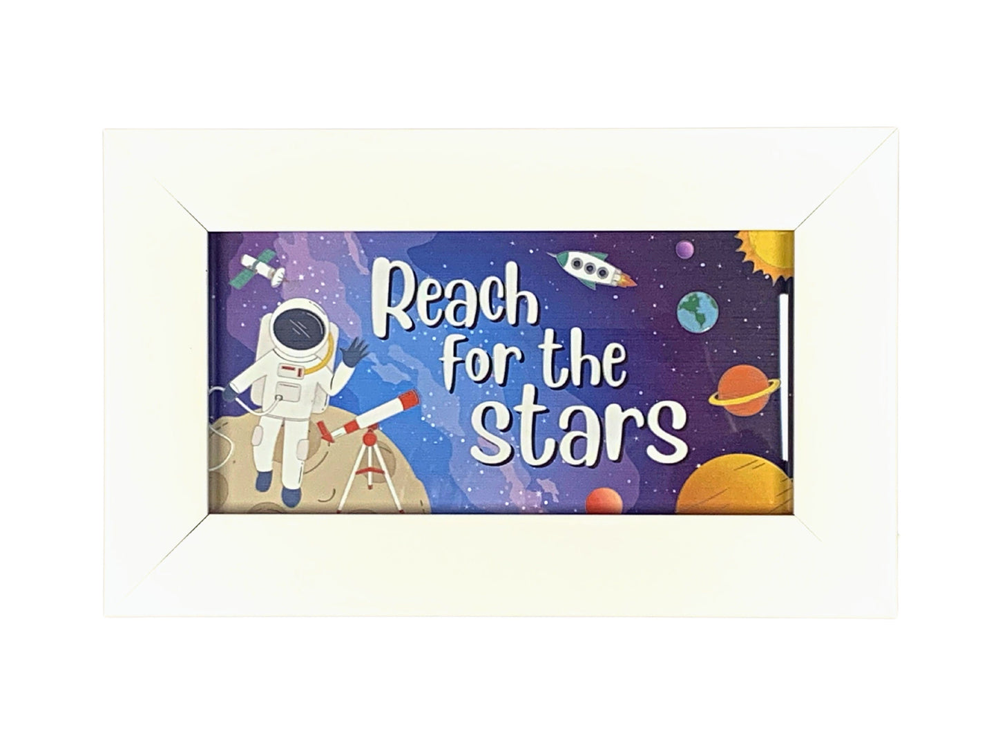 Reach For The Stars | LED Frame Night Light