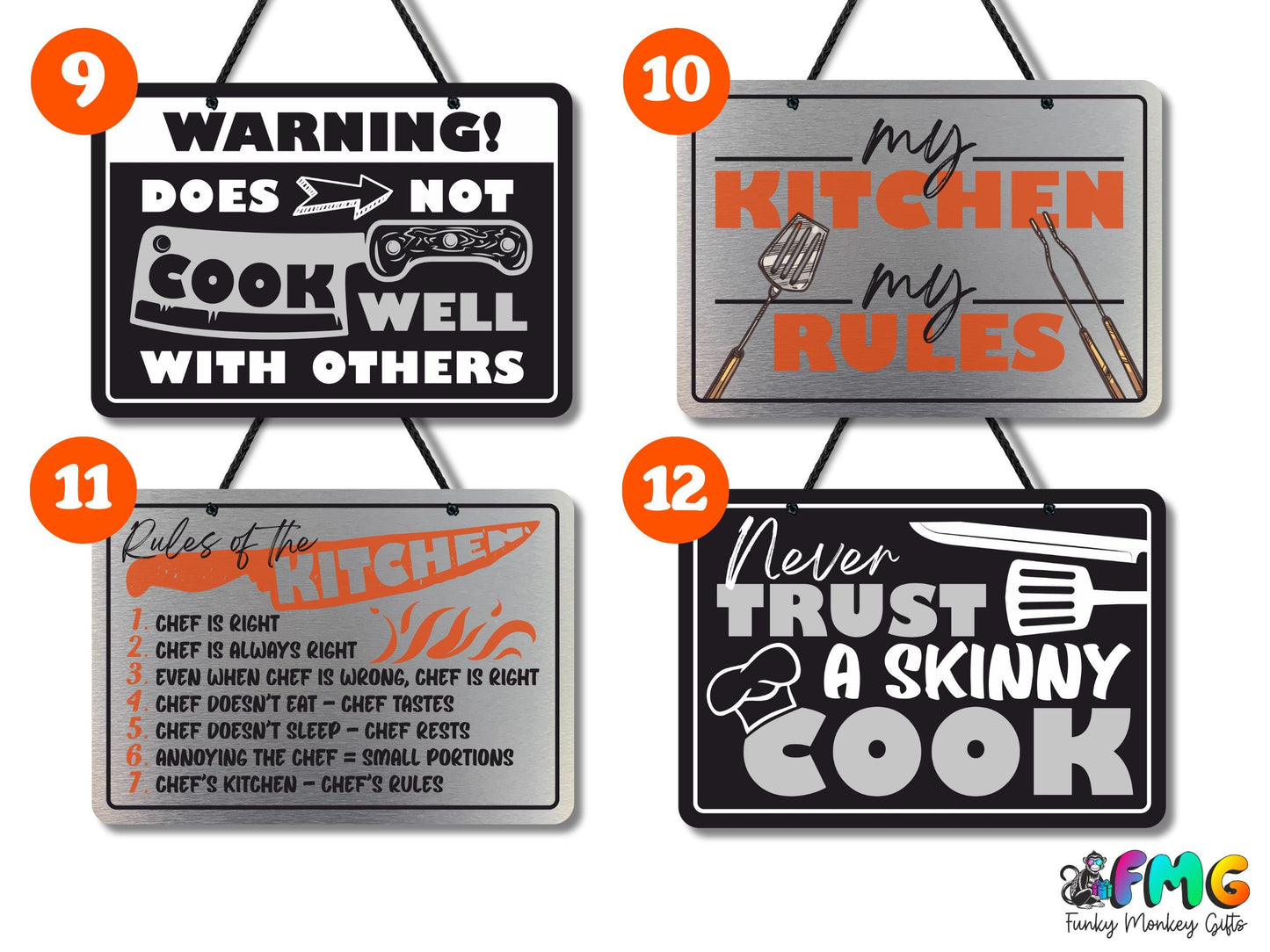 BBQ Lover | Metal Signs (18 designs to choose from)