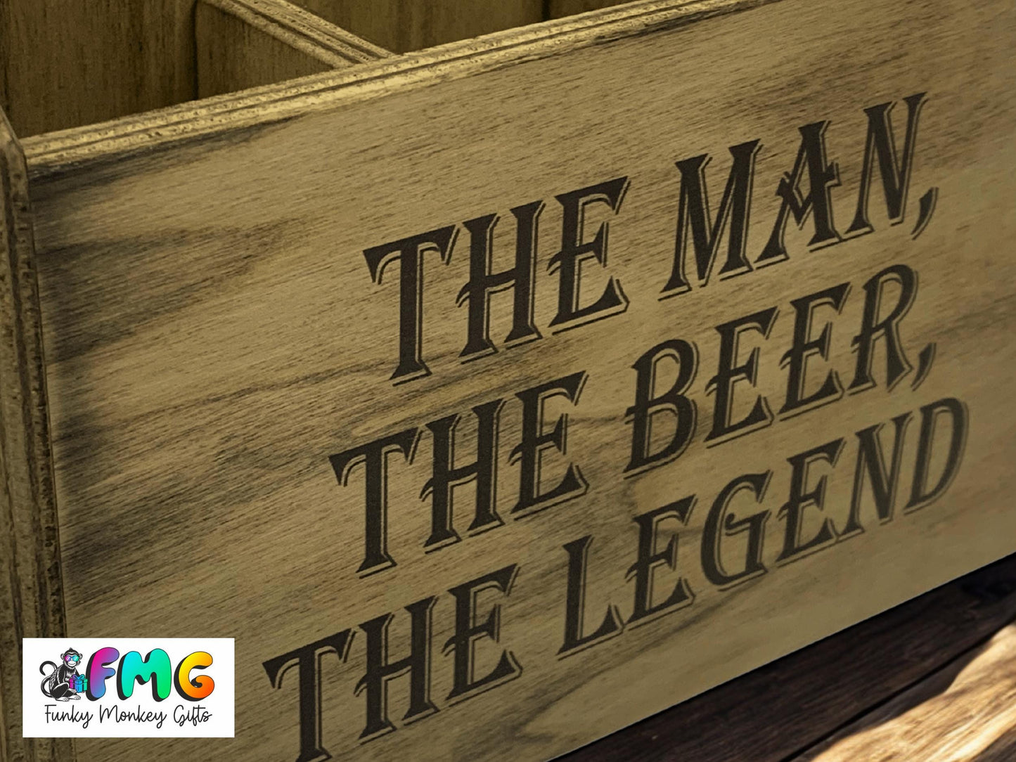 The Man The Beer The Legend | Beer Caddy