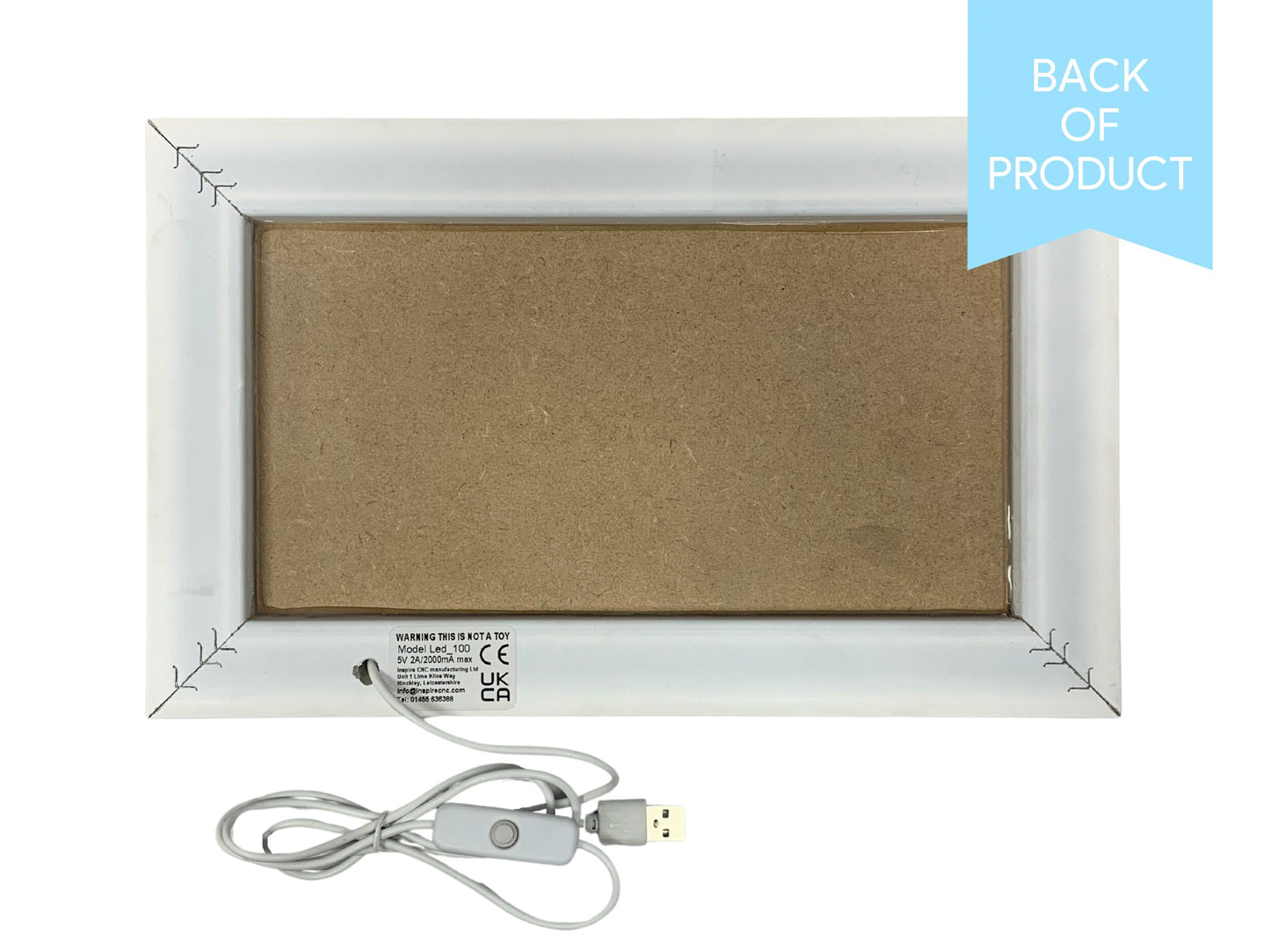 A Little Mermaid Sleeps Here | LED Frame Night Light