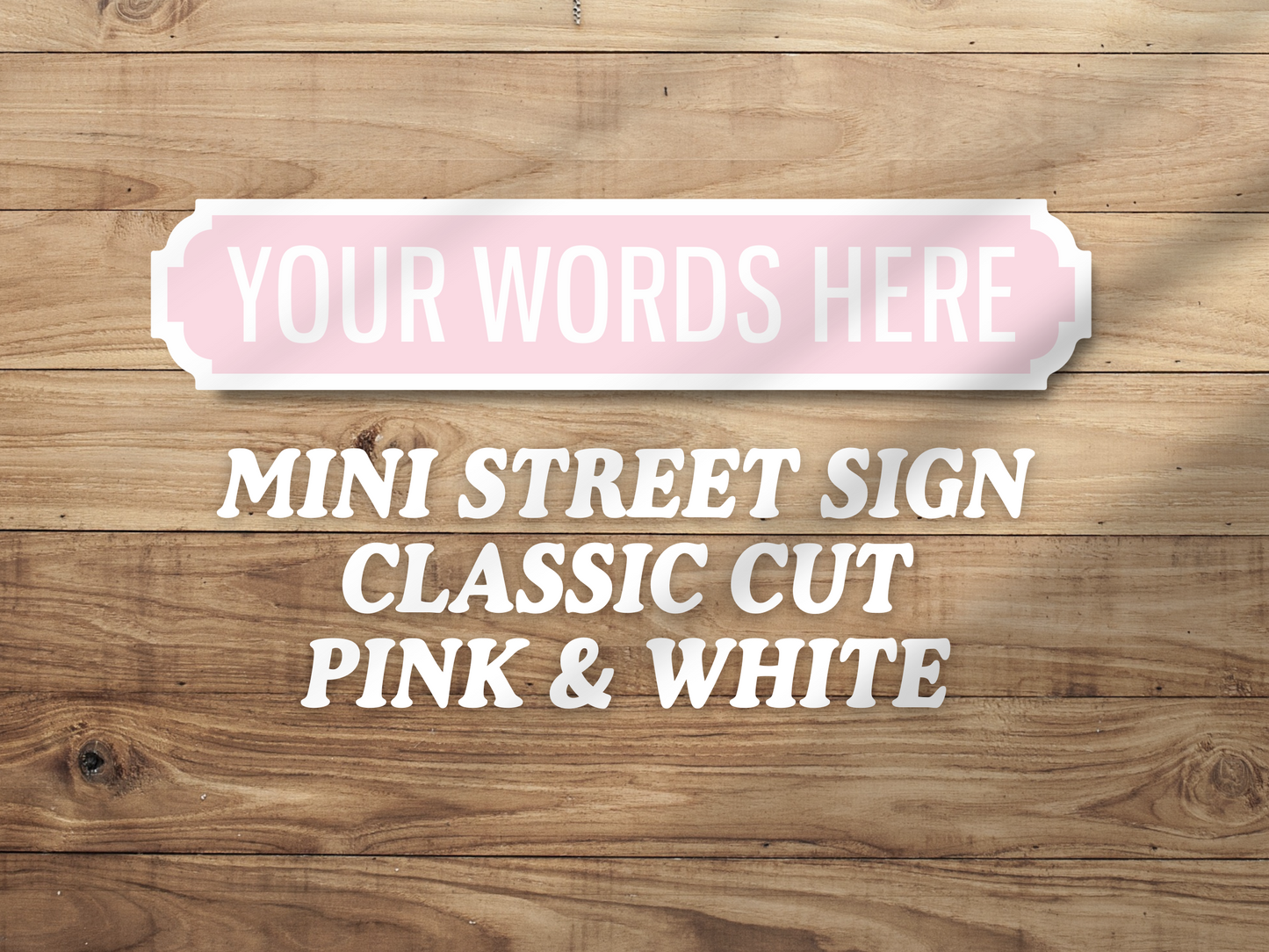 Personalised Vintage-Style Street Sign