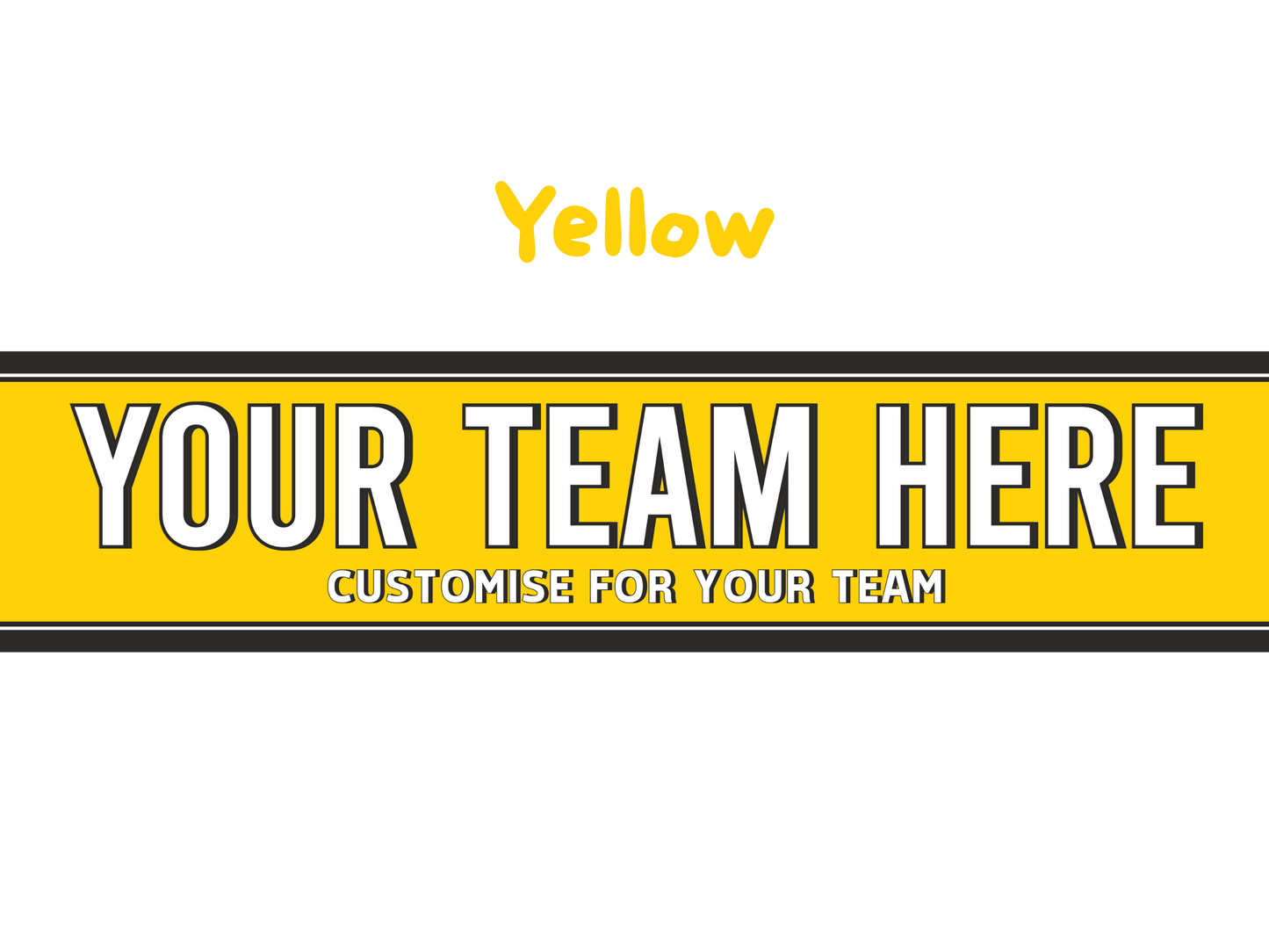 Personalised Football Team - Vintage Block