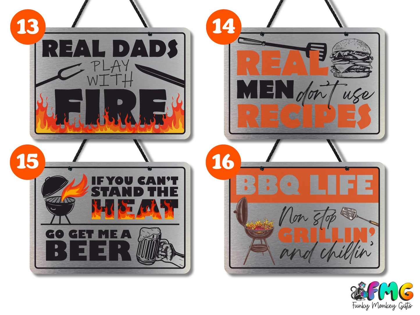 BBQ Lover | Metal Signs (18 designs to choose from)