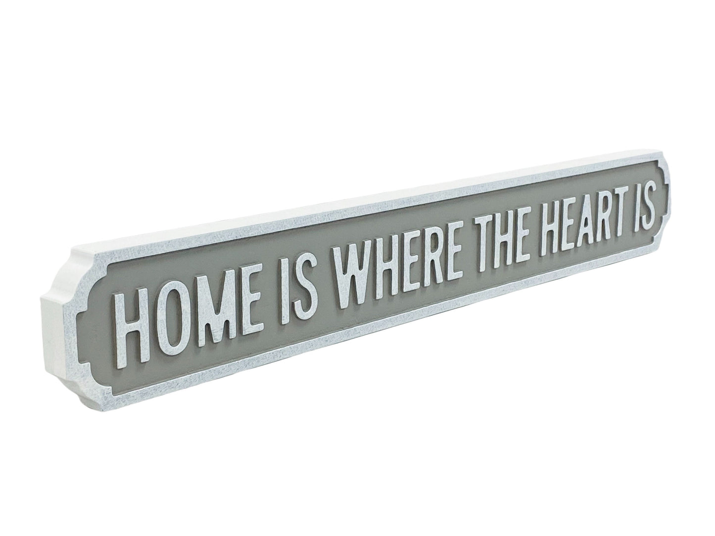 Home Is Where The Heart Is | Vintage-Style Street Sign