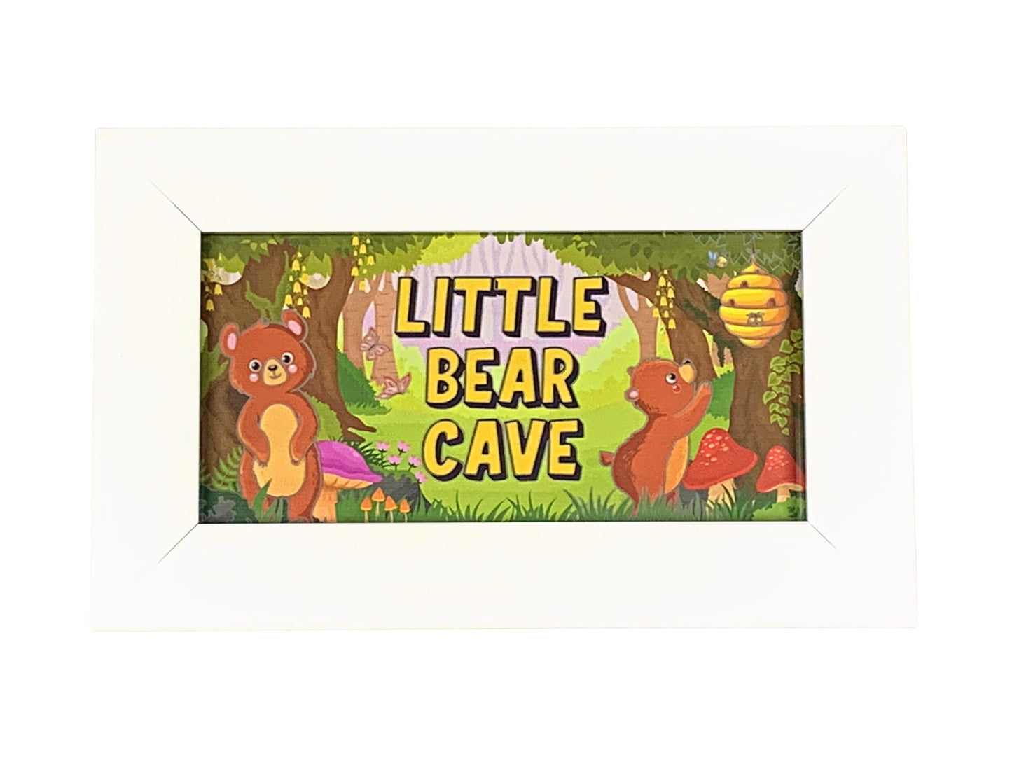 Little Bear Cave | LED Frame Night Light