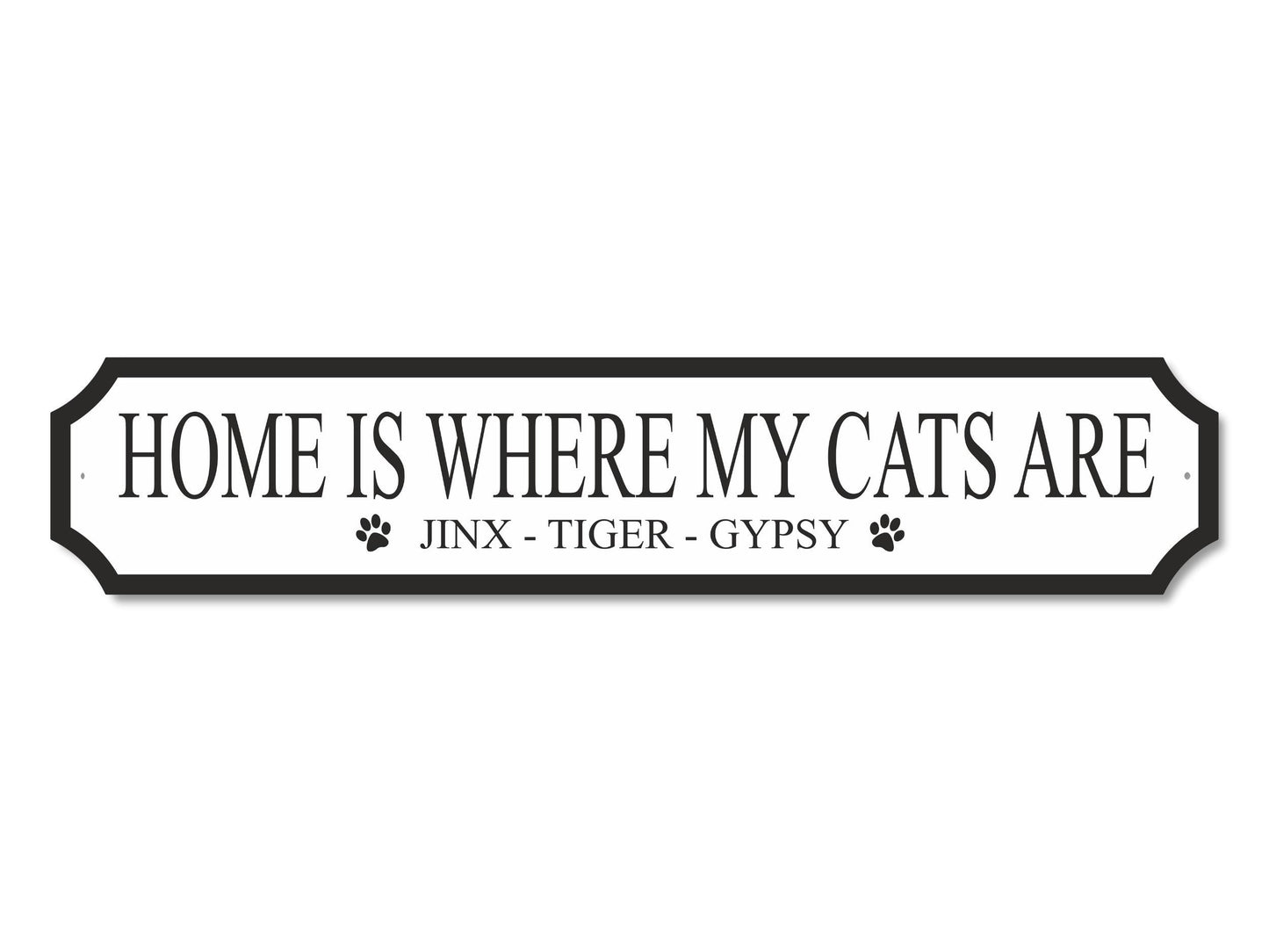 Personalised Dog Names | Acrylic Street Sign