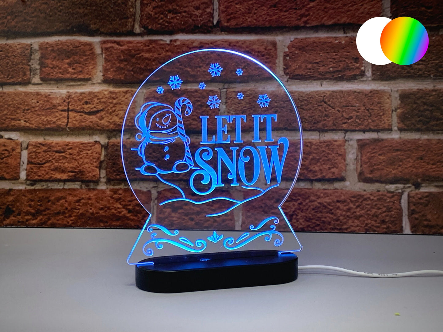 Let It Snow | LED Light Up Sign