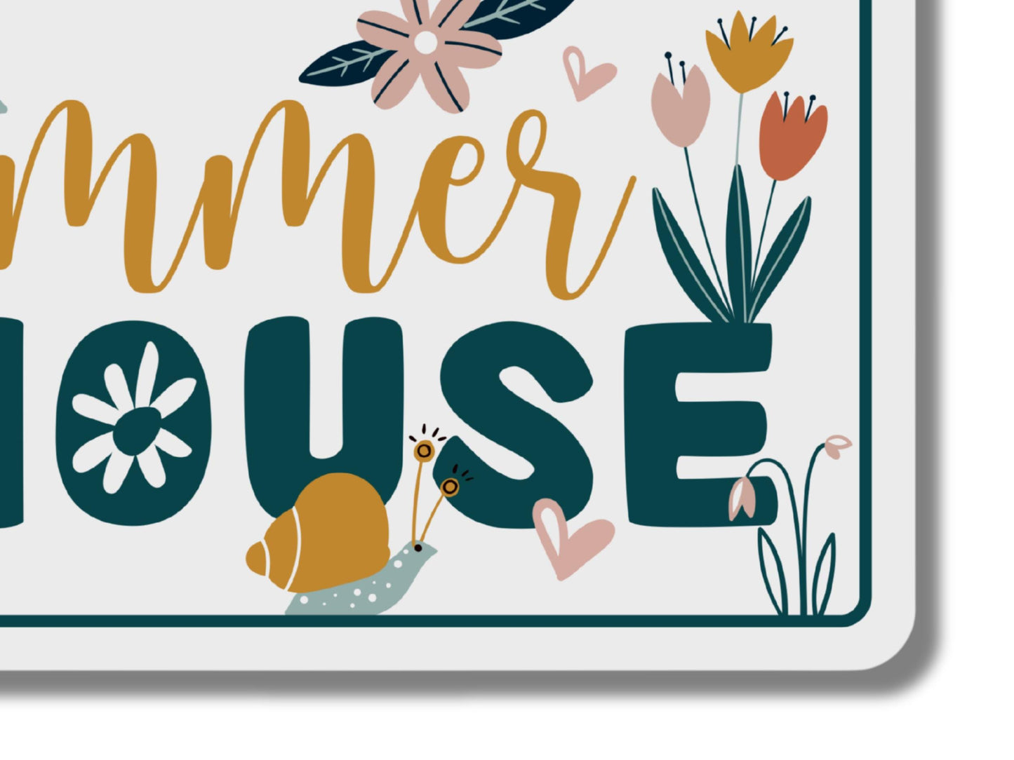 Summer House | Metal Sign