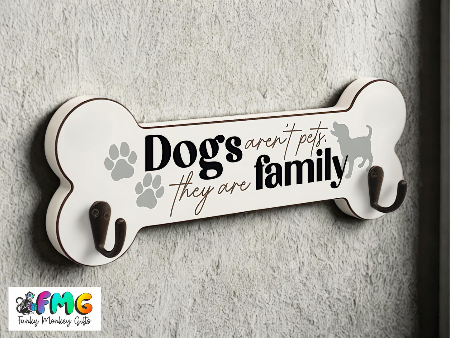Dog Quotes | Bone-Shaped Lead Hanger