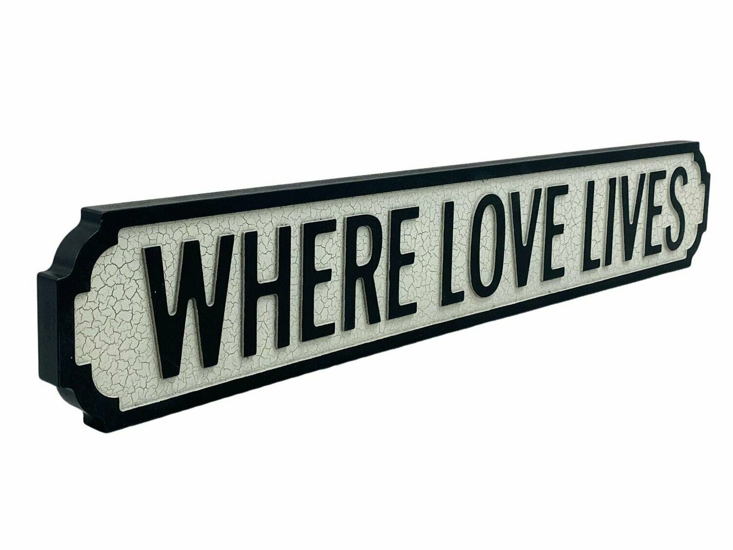 Where Love Lives | Vintage-Style Street Sign
