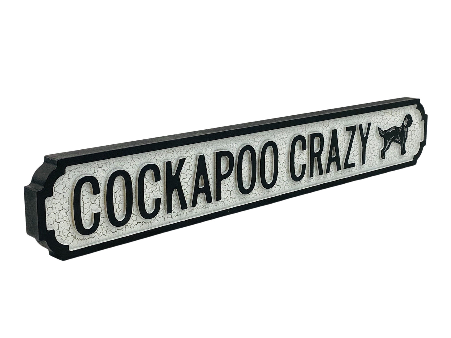 Cockapoo Crazy | Vintage-Style Street Sign