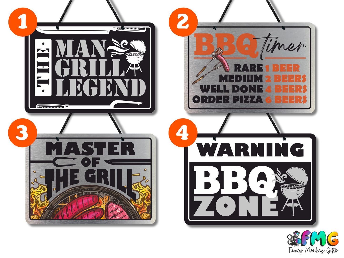 BBQ Lover | Metal Signs (18 designs to choose from)