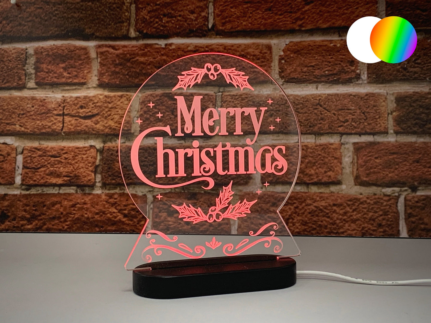 Merry Christmas | LED Light Up Sign