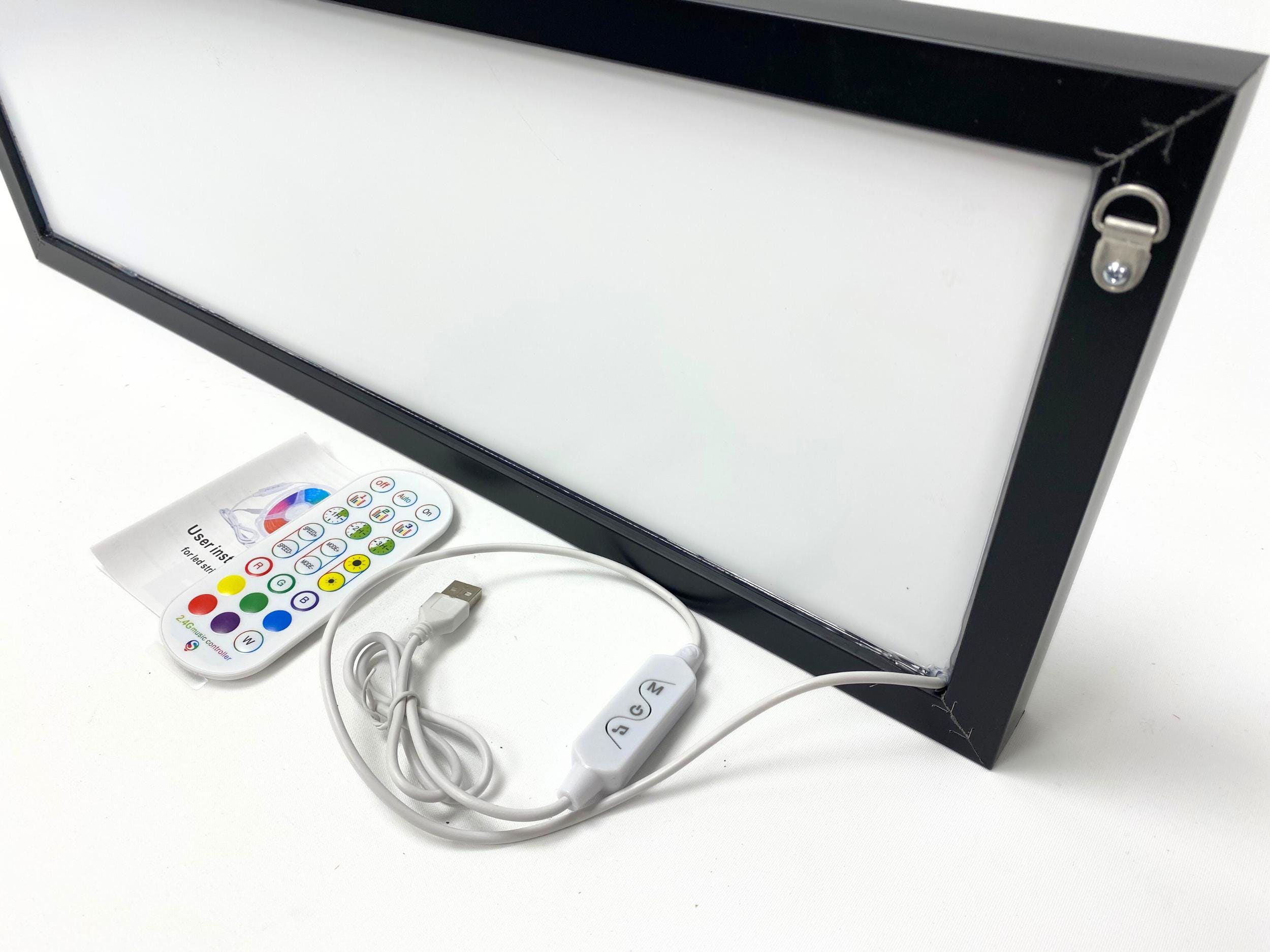 Personalised Man Cave | LED Light Up Frame