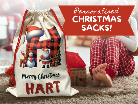 Personalised Santa Sack