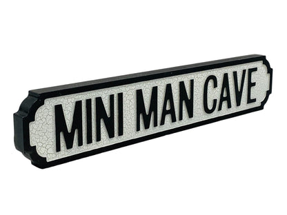 Mini Man Cave | Vintage-Style Street Sign