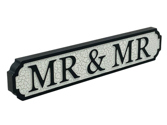 Mr & Mr | Vintage-Style Street Sign