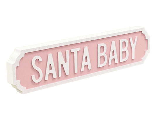 Santa Baby | Vintage-Style Street Sign