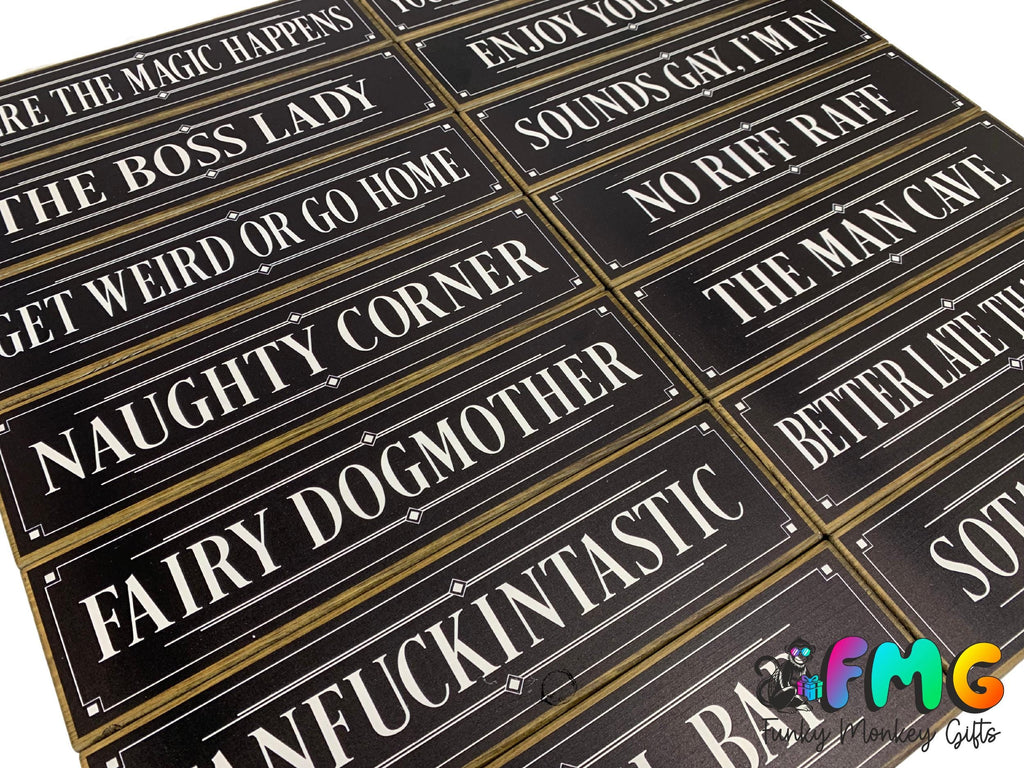 You'll Never Walk Alone | Rustic Block Shelf Sitter