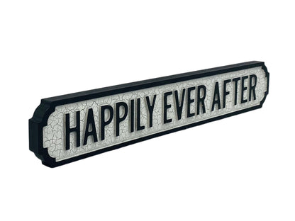 Happily Ever After | Vintage-Style Street Sign