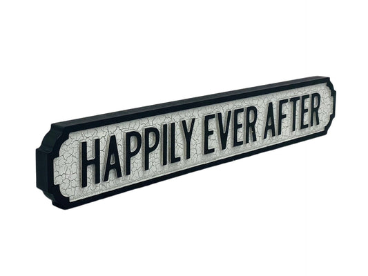 Happily Ever After | Vintage-Style Street Sign