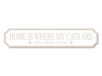 Personalised Dog Names | Acrylic Street Sign