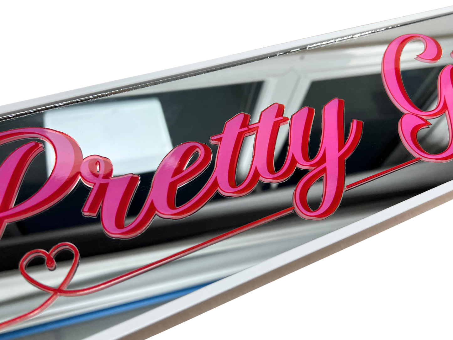 Pretty Girl Avenue - Mirror Sign