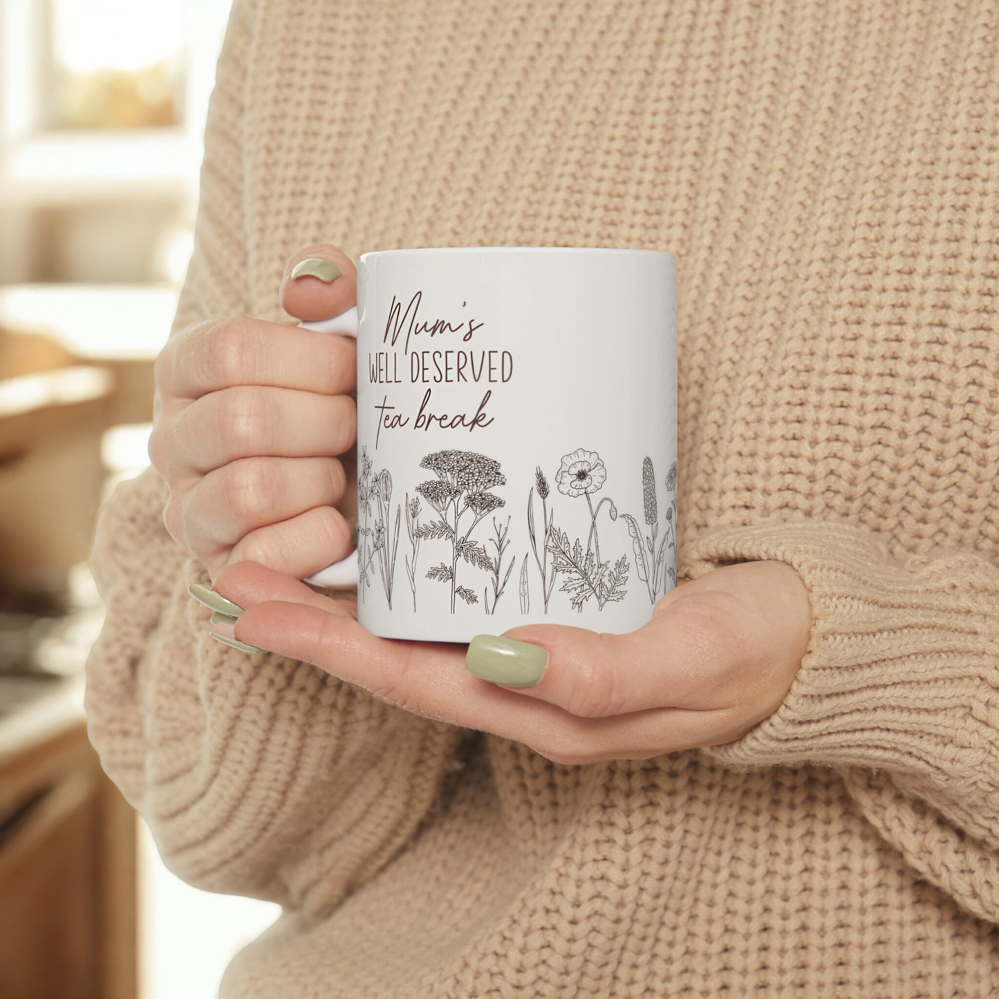 Mum's Well Deserved Coffee/Tea Break - Ceramic Mug