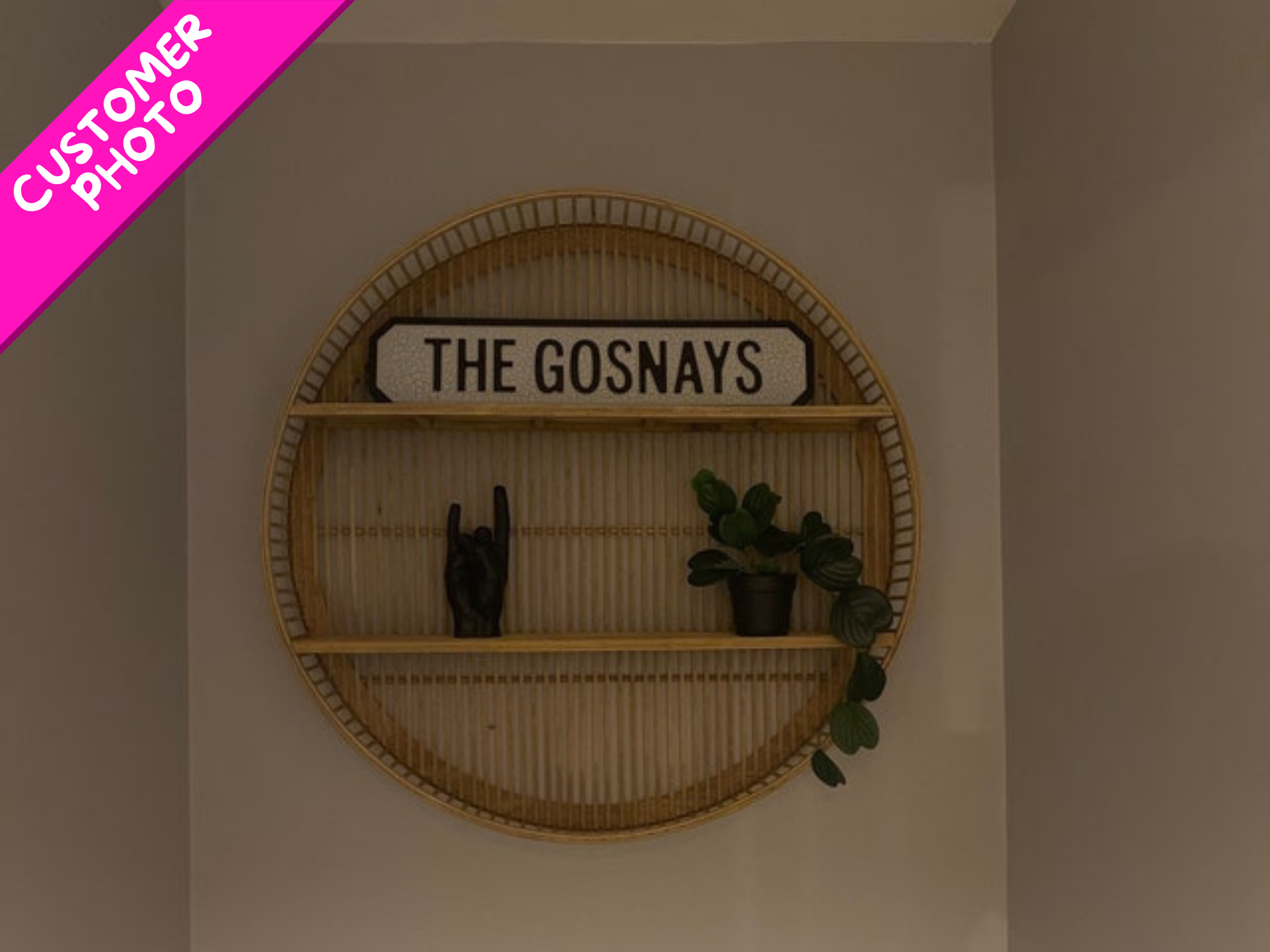Personalised Vintage-Style Street Sign