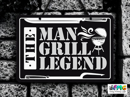 BBQ Lover | Metal Signs (18 designs to choose from)