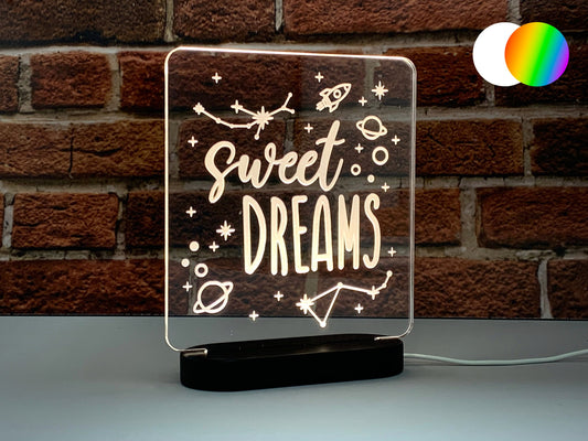 Sweet Dreams | LED Light Up Sign