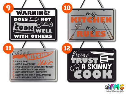 BBQ Lover | Metal Signs (18 designs to choose from)