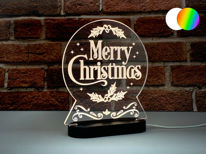 Merry Christmas | LED Light Up Sign