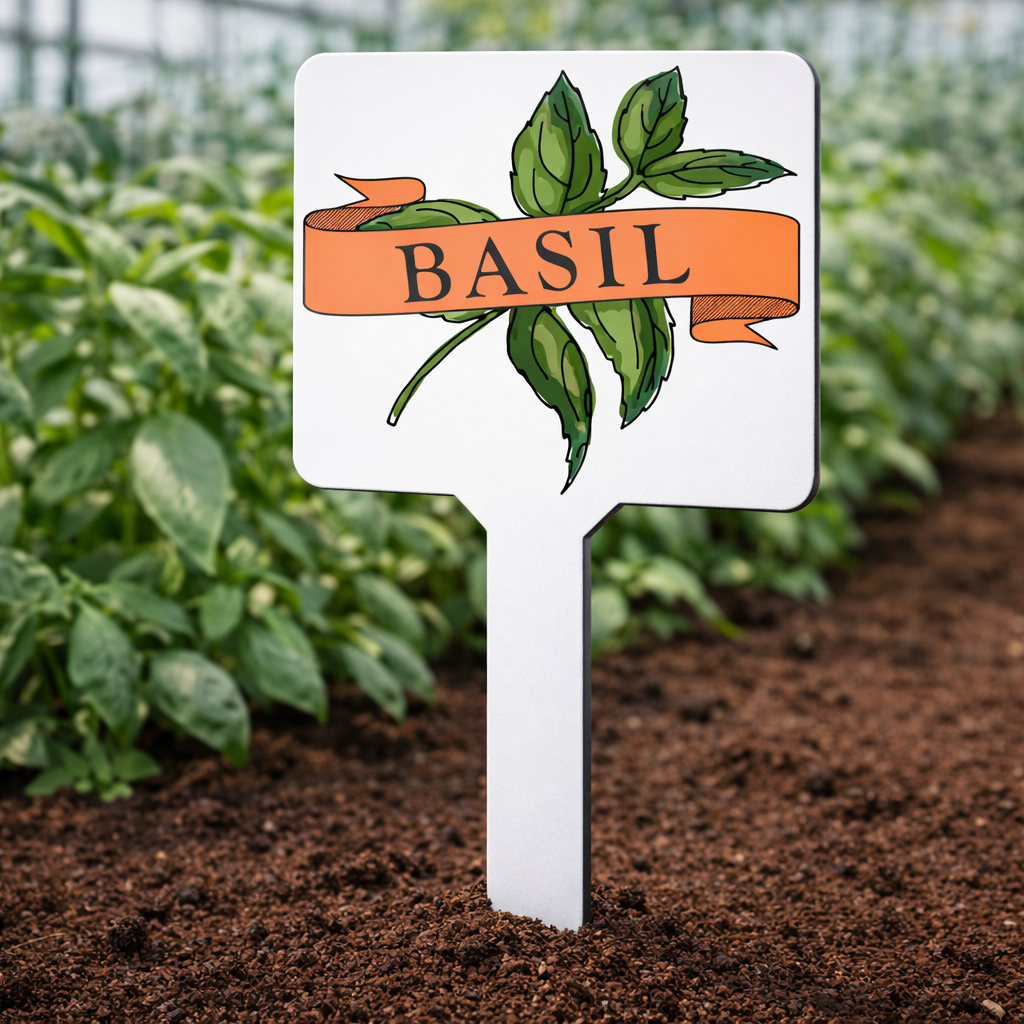 Basil Plant Marker