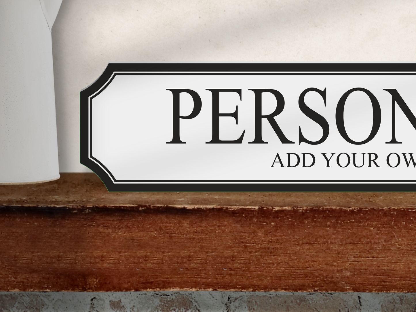 Personalised Bespoke | Wooden Sign (3 Colour Options)