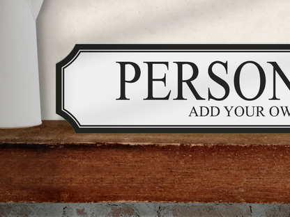 Personalised Bespoke | Wooden Sign (3 Colour Options)