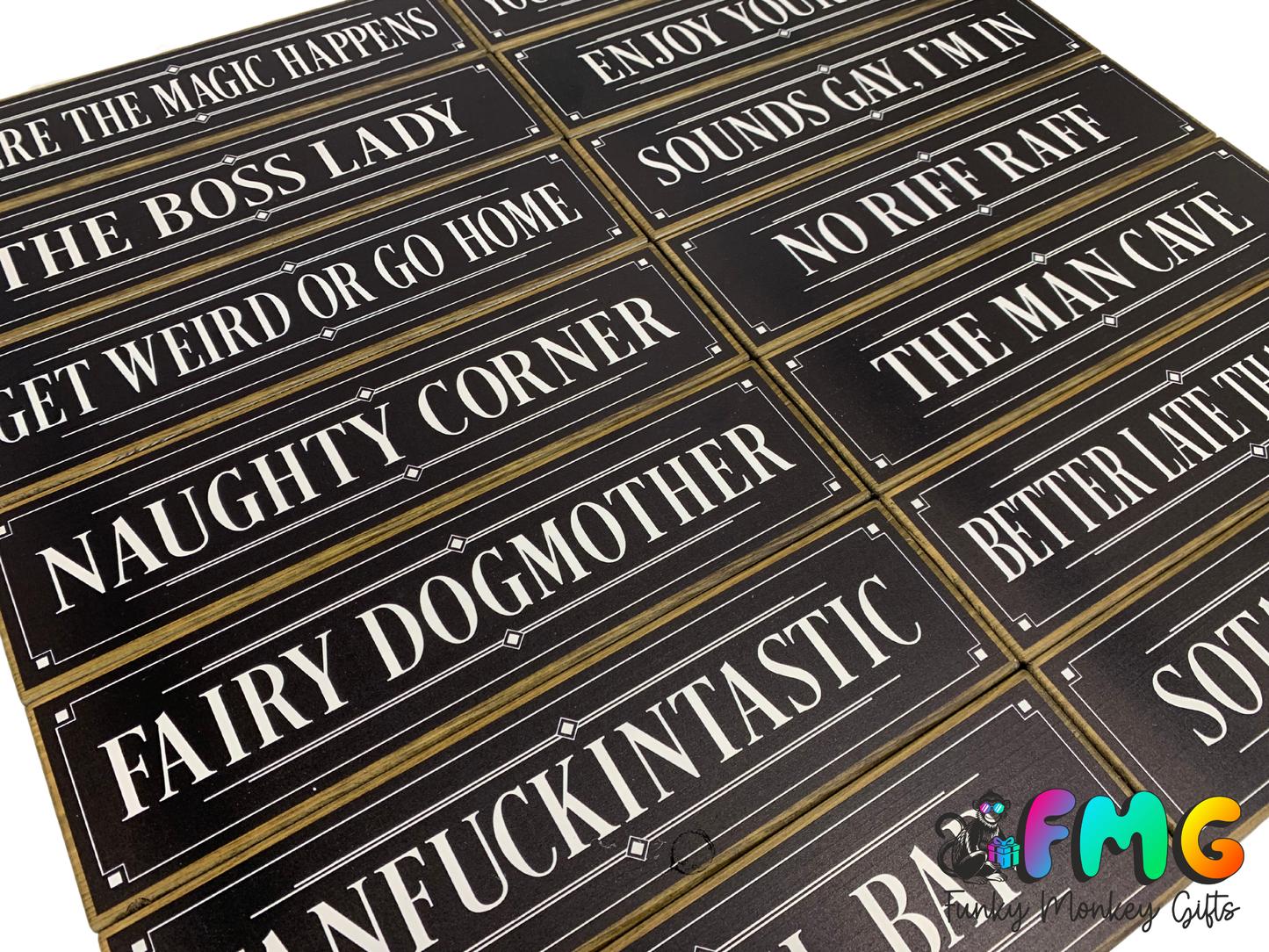 Kitchen Disco | Rustic Block Shelf Sitter